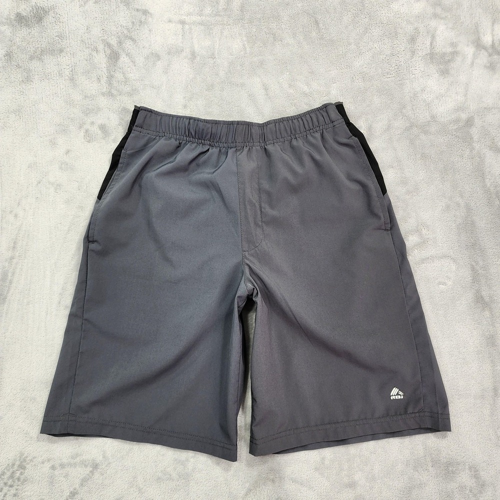 RBX Shorts Mens S Gray X-Dri‎ Performance 9 Inseam Running Athletic Workout Gym